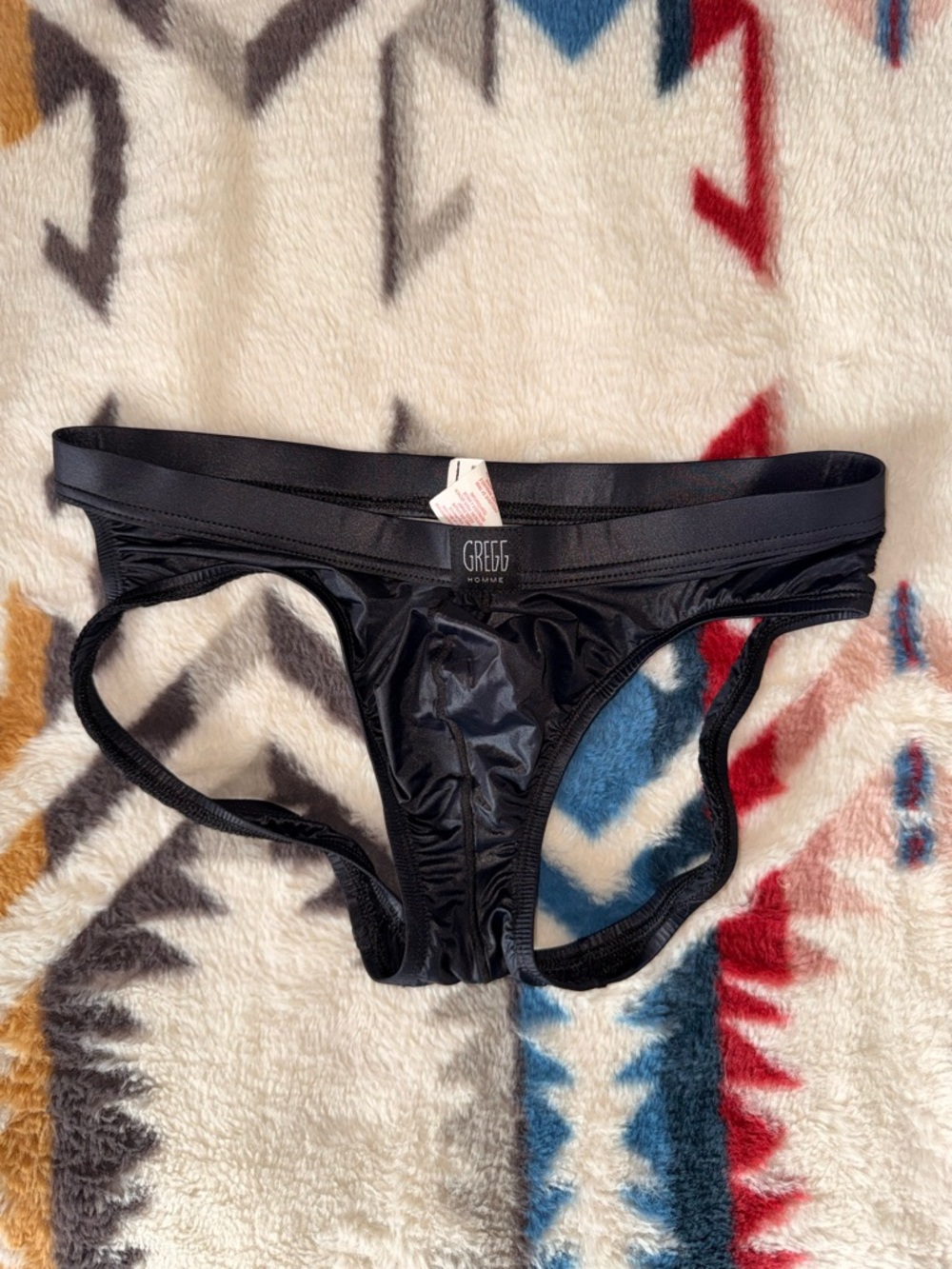 Gregg Homme Men's Black Briefs - Supportive Low-Rise Cut